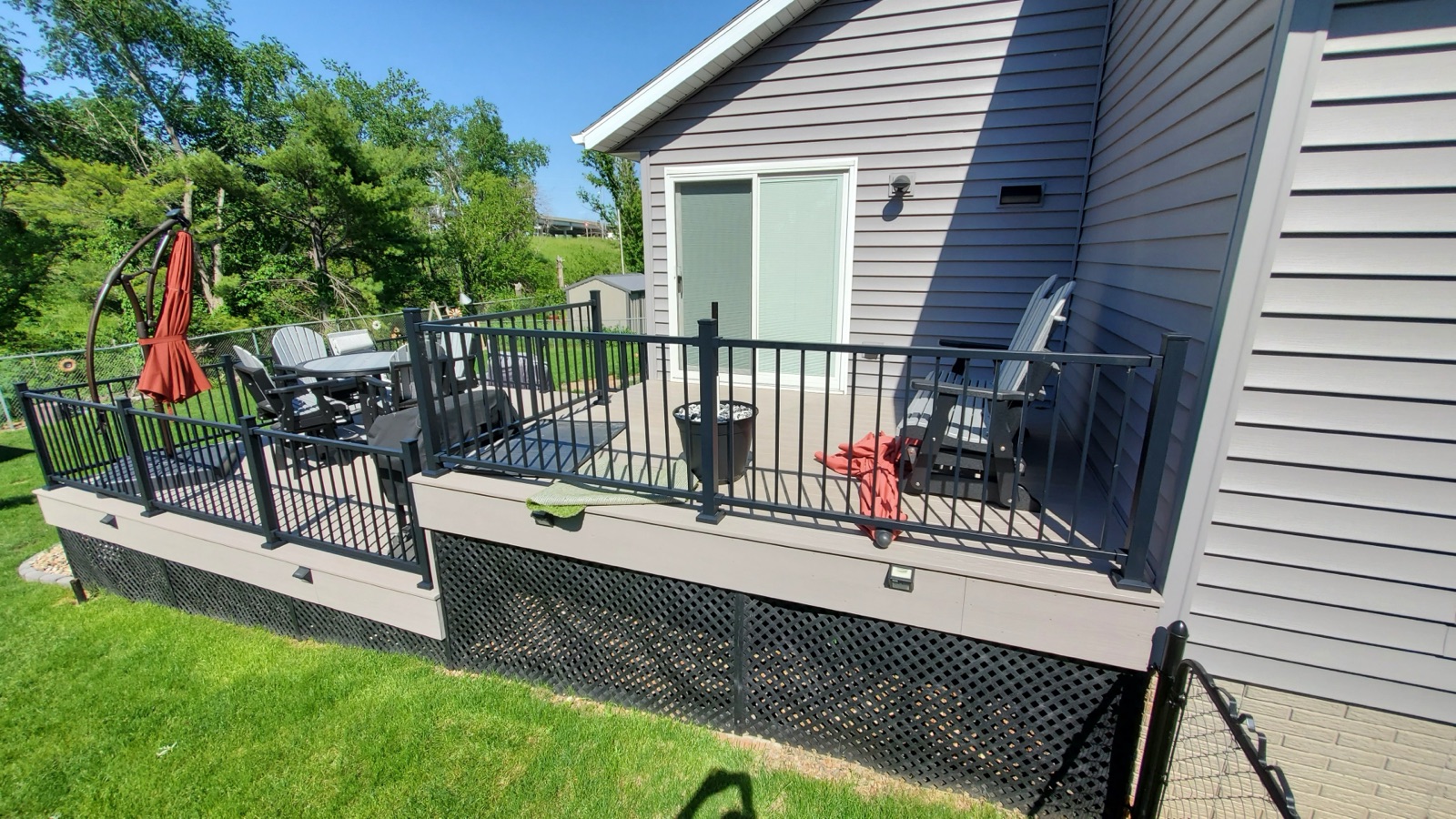 Composite decking detail